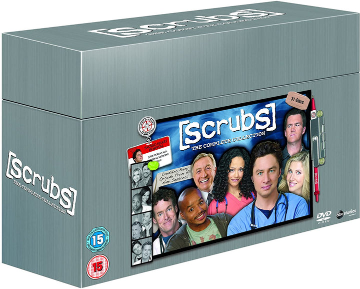 Scrubs - Complete Collection: Season 1-9 - Sitcom [DVD]