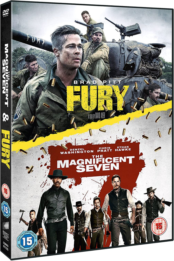 Fury/Die glorreichen Sieben – Krieg/Action [DVD]