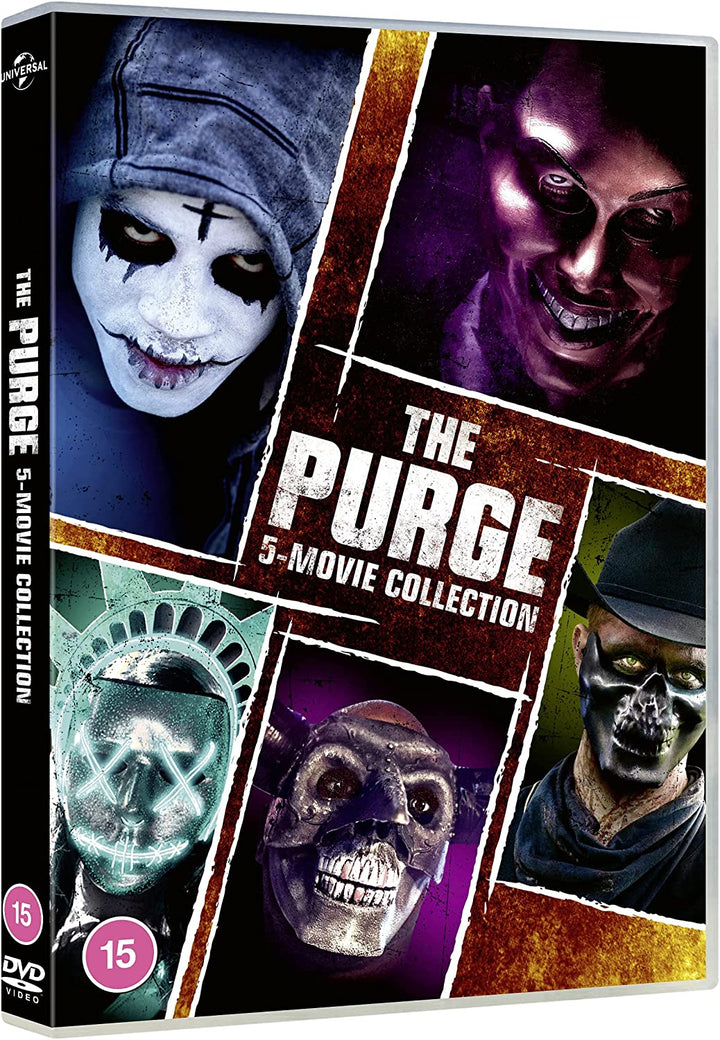 The Purge 1-5 [2021] – Horror/Thriller [DVD]