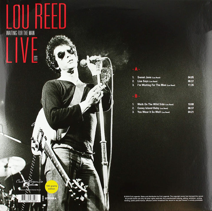 Reed Lou – Waiting for the Man Live [VINYL]