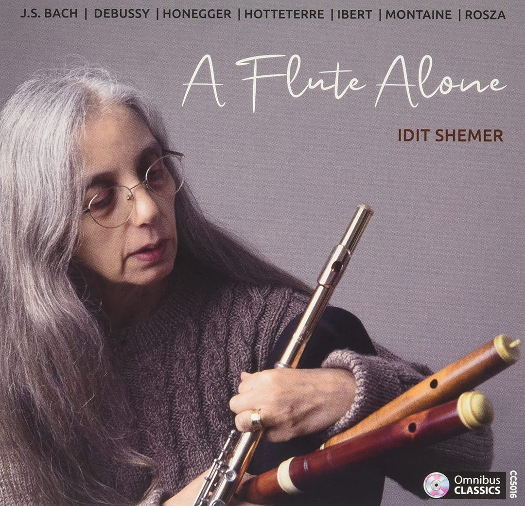 Idit Shemer – A Flute Alone [Idit Shemer] [Omnibus Classics: CC5016] [Audio-CD]