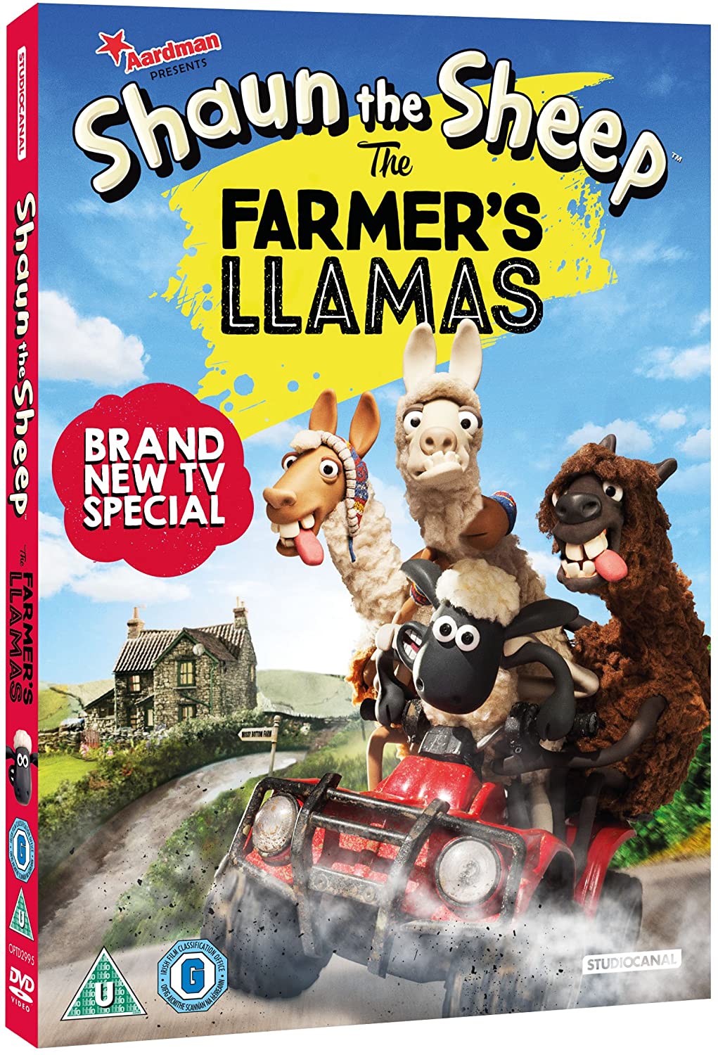 Shaun das Schaf Die Bauernlamas – Komödie [DVD]