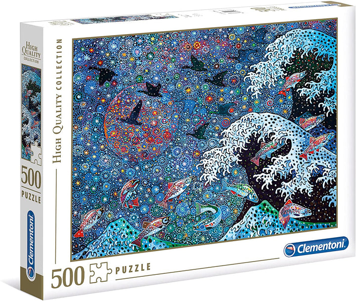 Clementoni – 35074 – Sammelpuzzle – Dancing with the Stars – 500 Teile – Hergestellt in Italien – Puzzles für Erwachsene