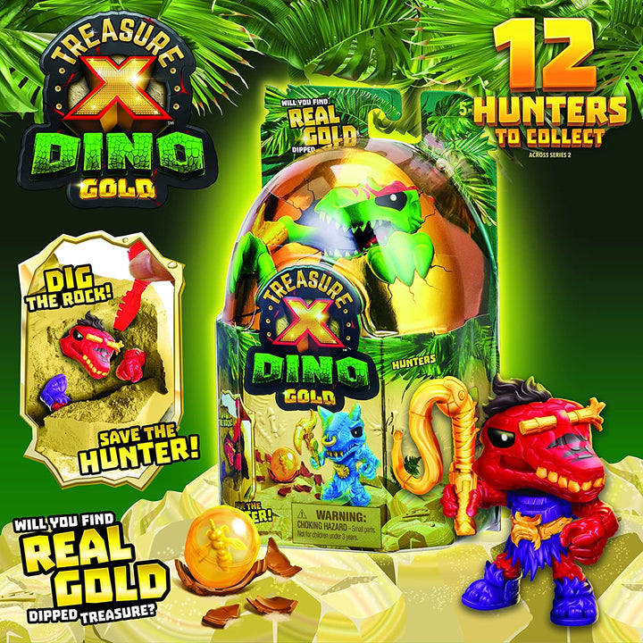 Treasure X Dino Gold Hunters Einzelpack-Sortiment 