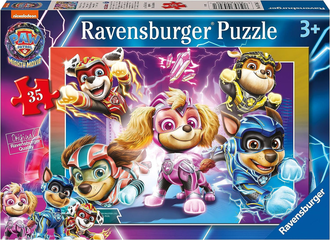 Paw Patrol Mighty Movie 35 Piece Jigsaw Puzzle - Educational Fun for Ages 3+ (5706)