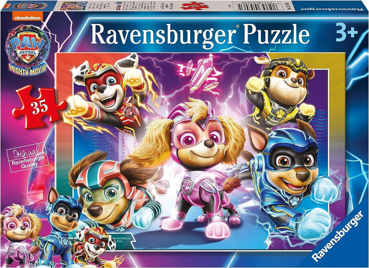 Ravensburger 5706 Paw Patrol Mighty Movie – 35-teiliges Puzzle für Kinder ab 3 Jahren