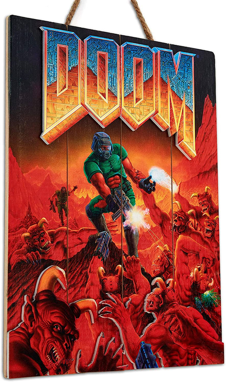 Doctor Collector DCDOOM02 Doom Classic Woodarts 3D-Limited Edition