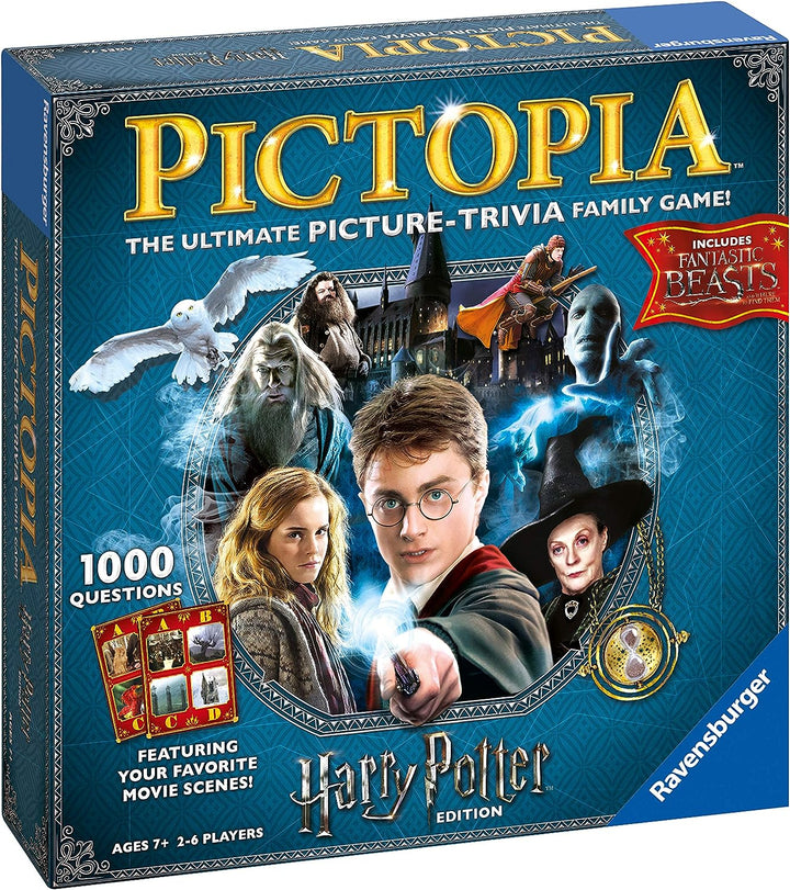 Ravensburger Harry Potter Pictopia - Picture Trivia Family Board Games for Kids and Adults