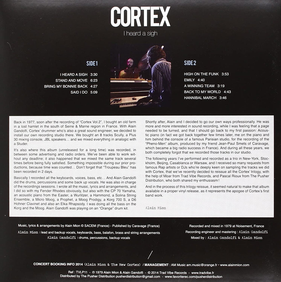 Cortex – I Heard a Sigh [Vinyl]