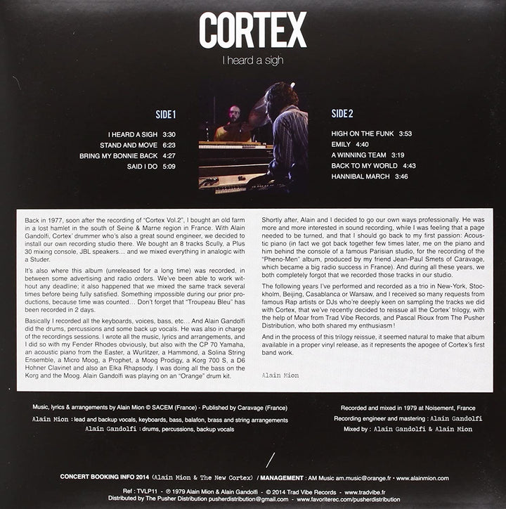 Cortex – I Heard a Sigh [Vinyl]