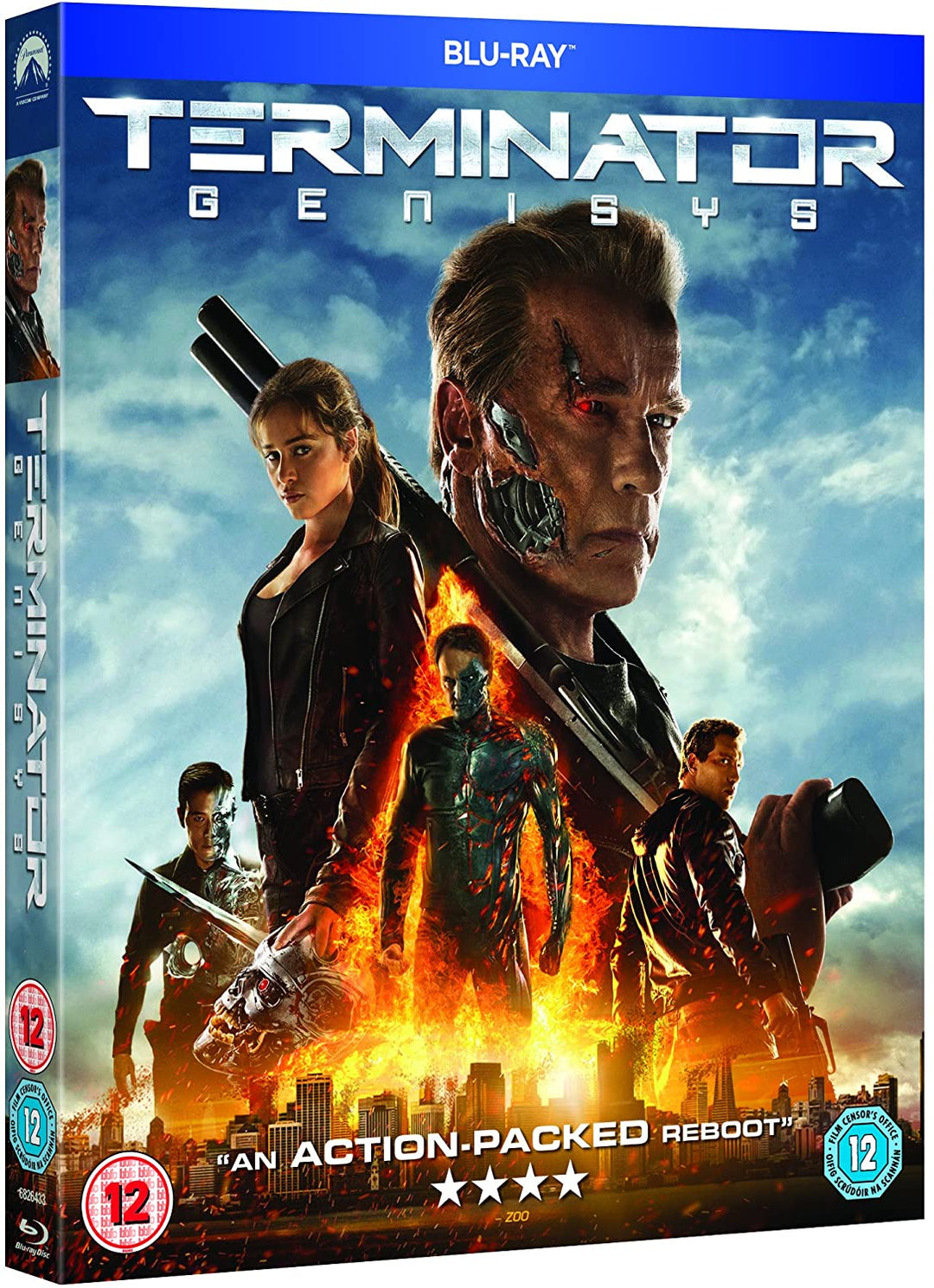 Terminator Genisys [2015] [Region Free] - Action/Sci-fi [Blu-ray]