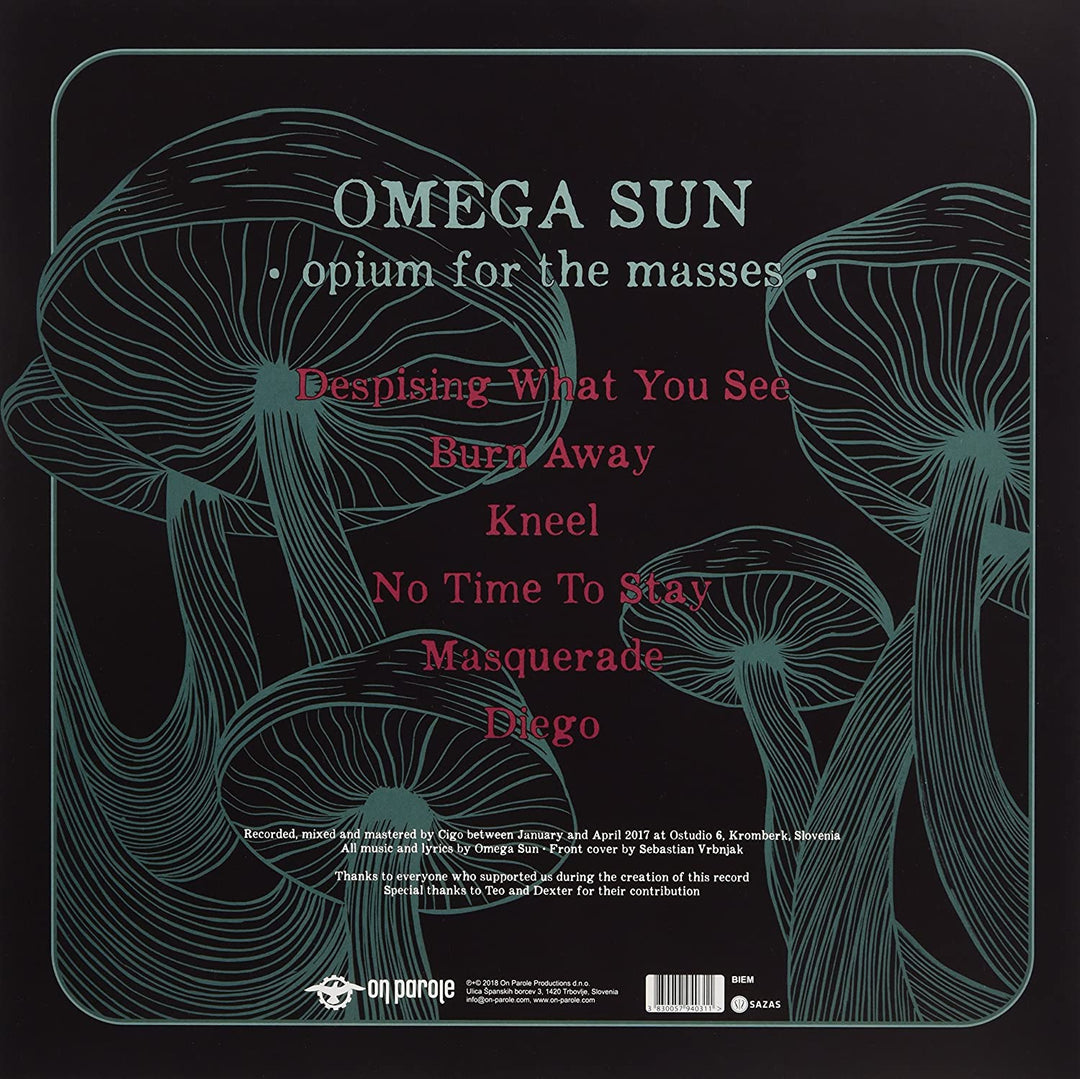 Omega Sun – Opium For The Masses [Vinyl]