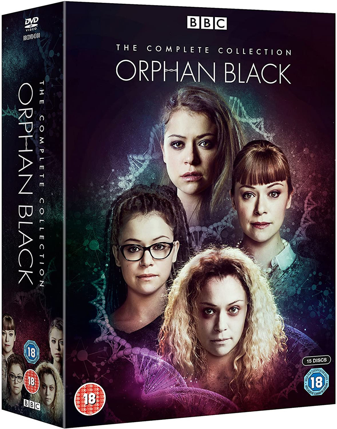 Orphan Black – The Complete Collection [2018] – Drama [DVD]