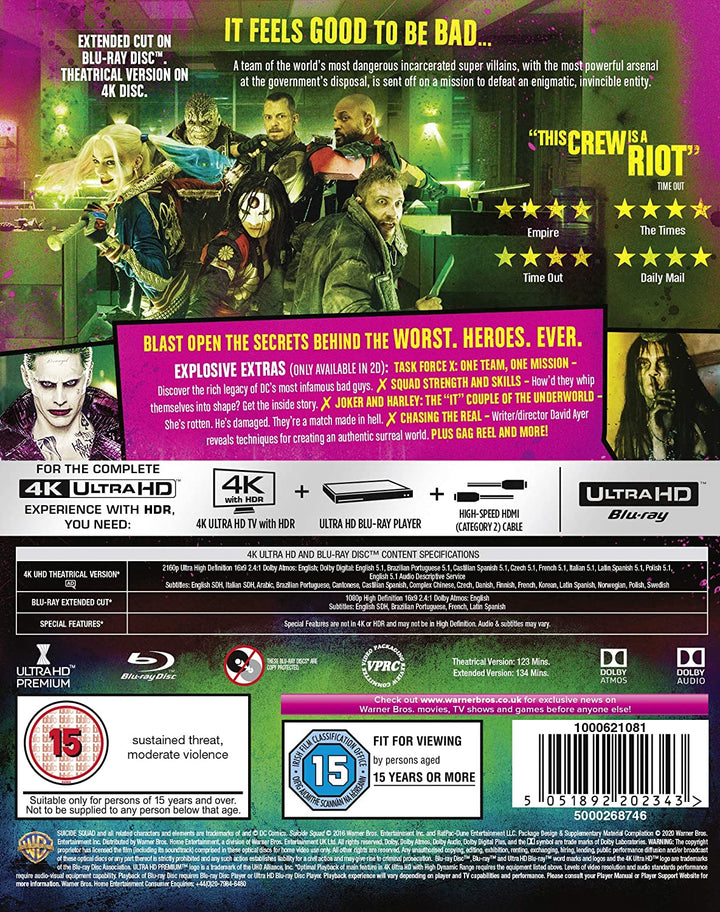 Suicide Squad – Action/Abenteuer [Blu-ray]