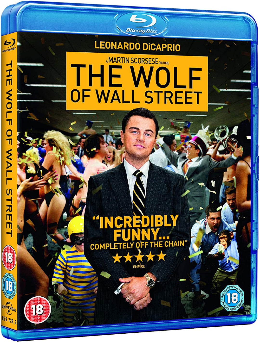 The Wolf of Wall Street [2013] [Region Free] – [Blu-ray]