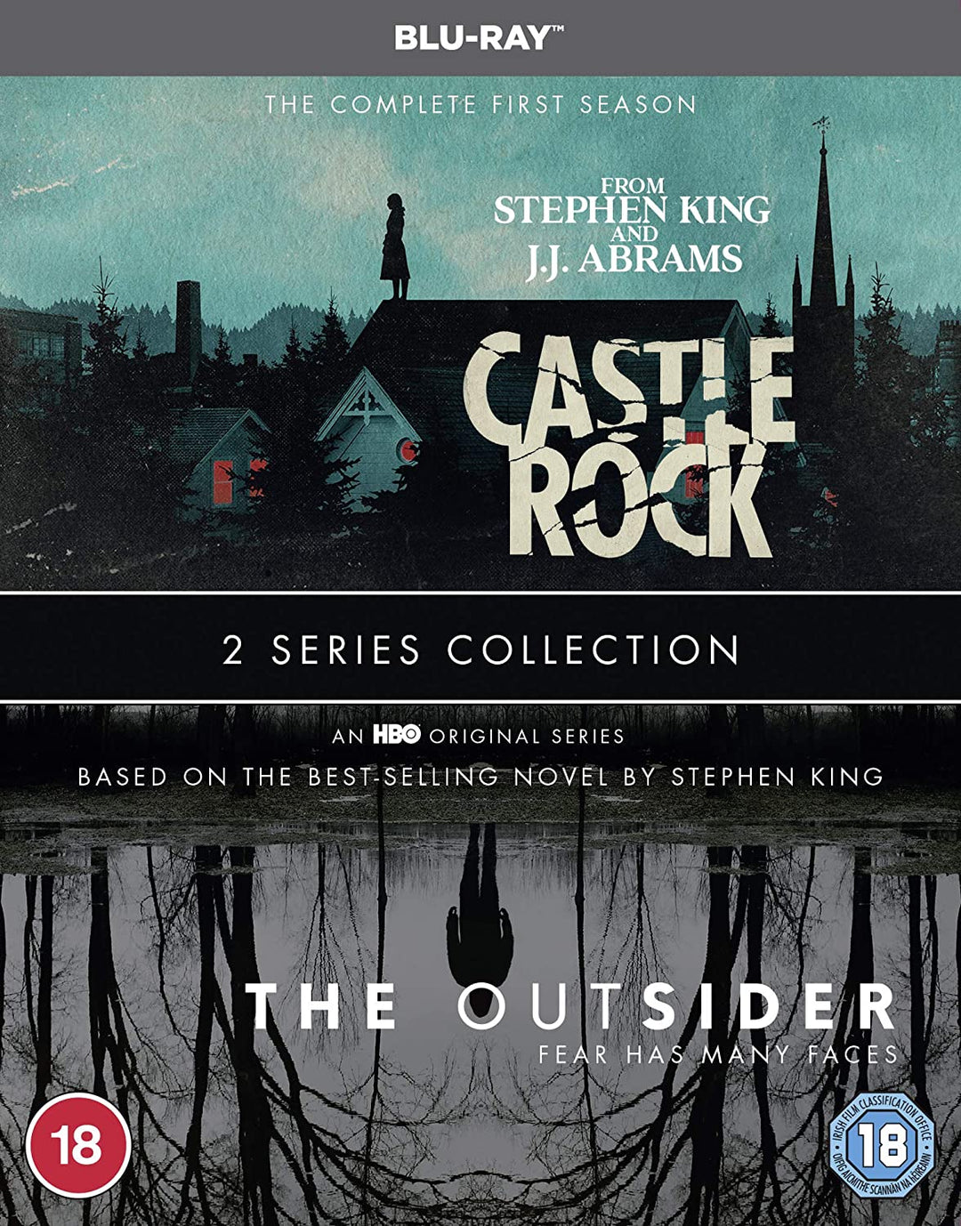 Castle Rock: Season 1 and The Outsider – 2 Series Collection [Mystery] [2020] [Region Free] [Blu-ray]