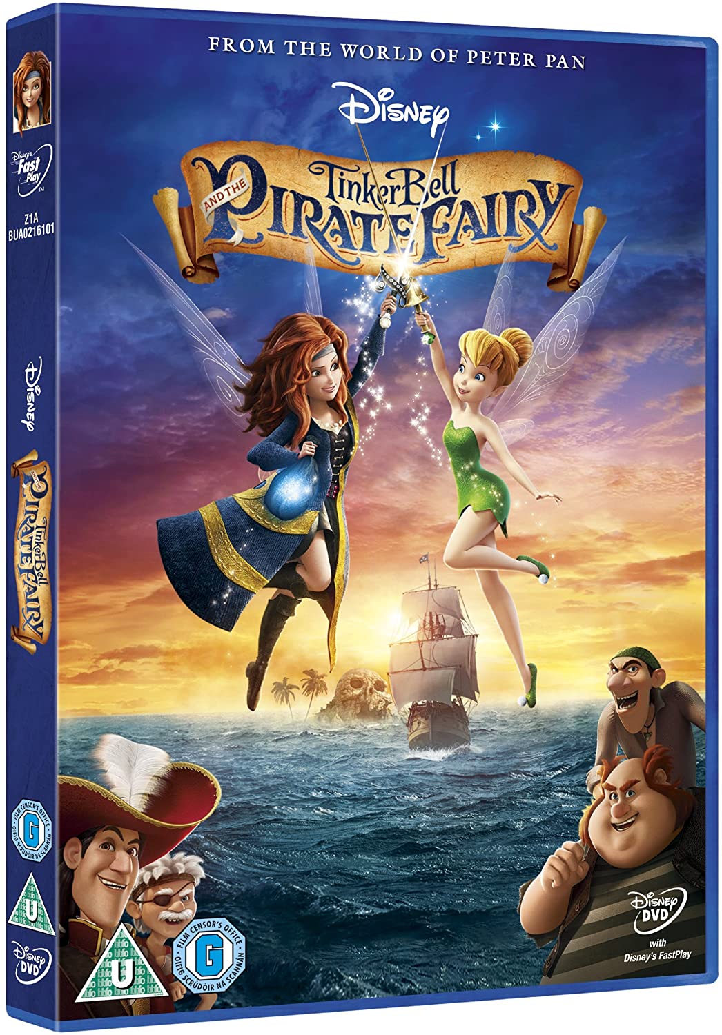 La fée clochette et la fée pirate (2014) DVD