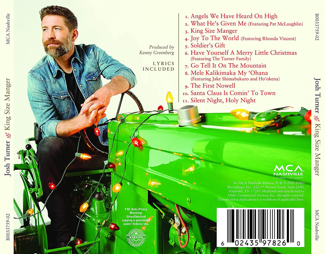 Josh Turner – King Size Manger [Audio-CD]