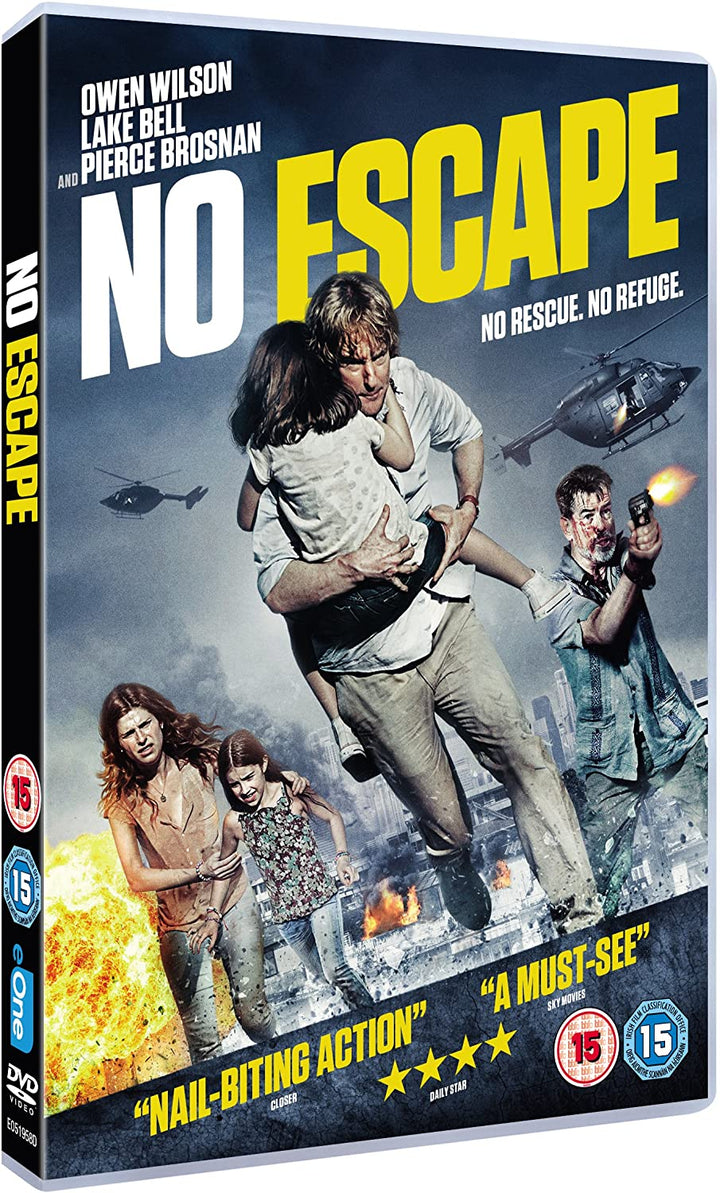 No Escape [2015] – Action/Thriller [DVD]