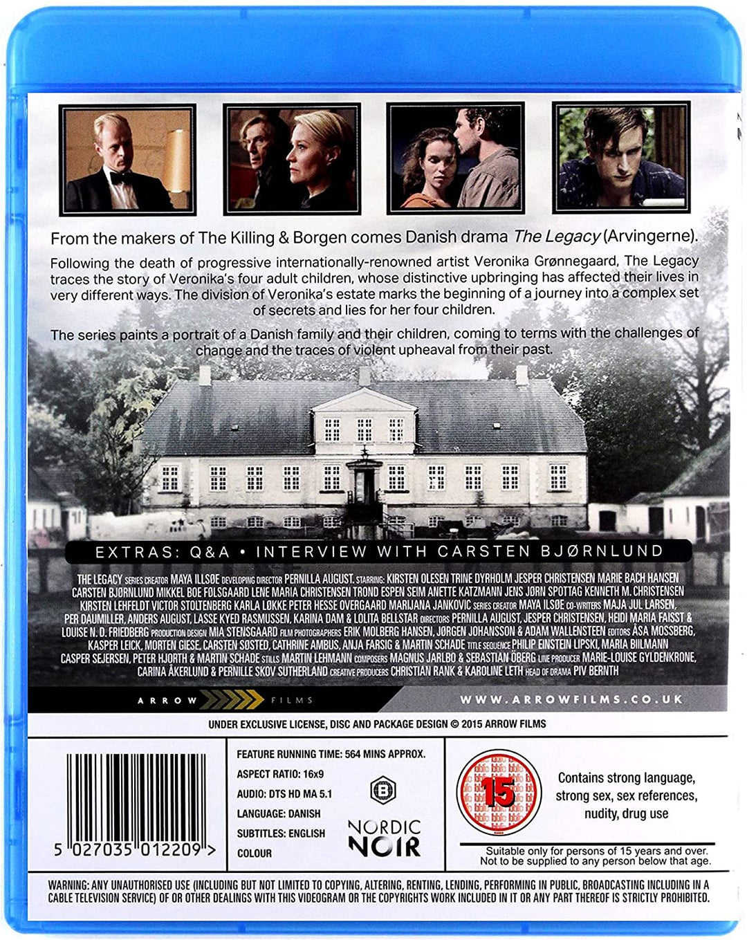 The Legacy: Staffel 1 – Drama [Blu-ray]