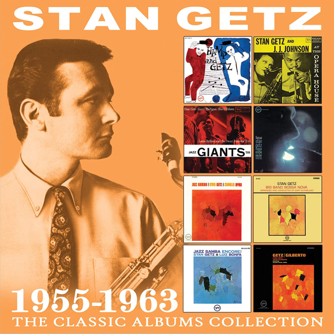 Stan Getz – The Classic Albums Collection 1955-1963 [Audio-CD]