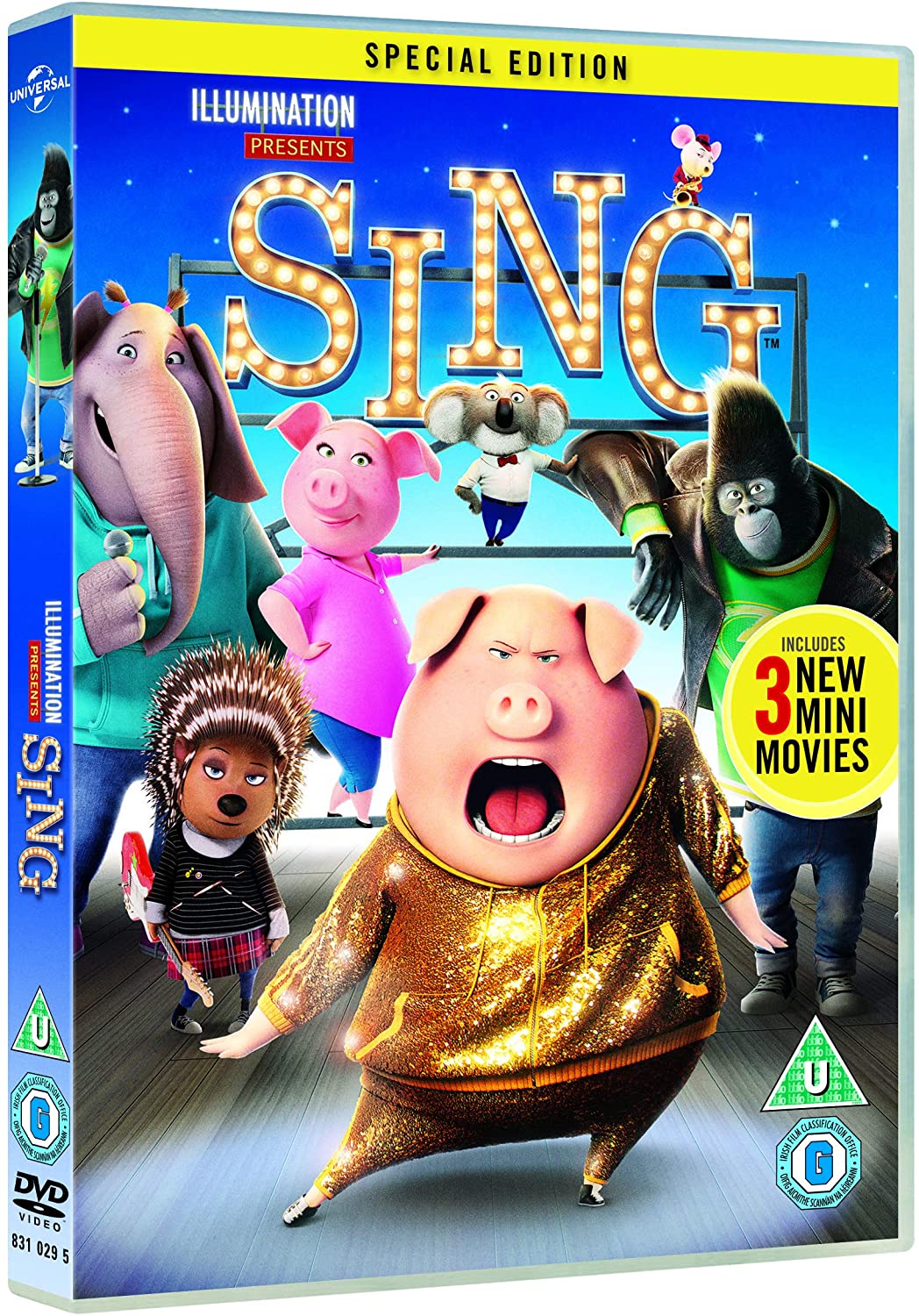 Sing [2017] – Familie/Musical [DVD]