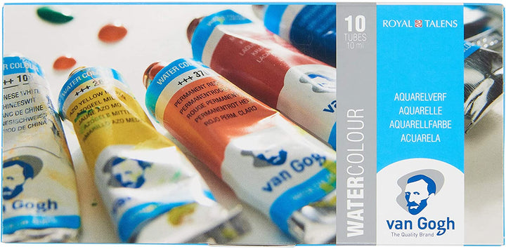 Van Gogh Watercolour Basic Tube Set of 10 x 10ml