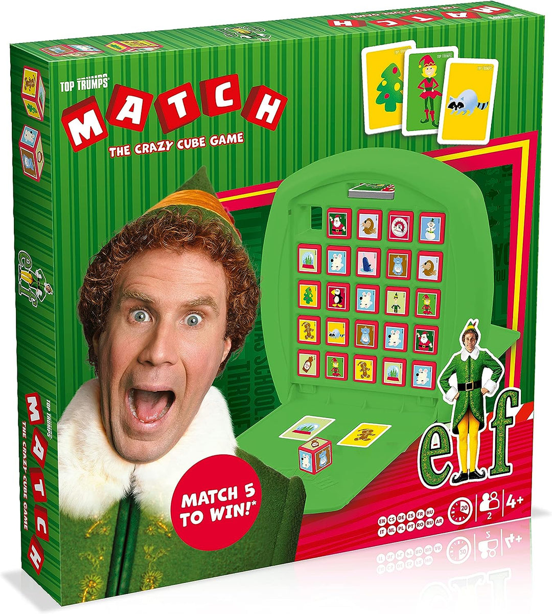 Elf Top Trumps Match-Brettspiel, WM01494-ML1-6