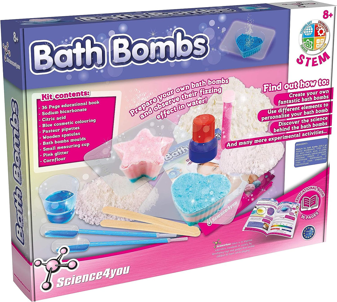 Science 4 You Science of Bath Bombs, Multi-Colour