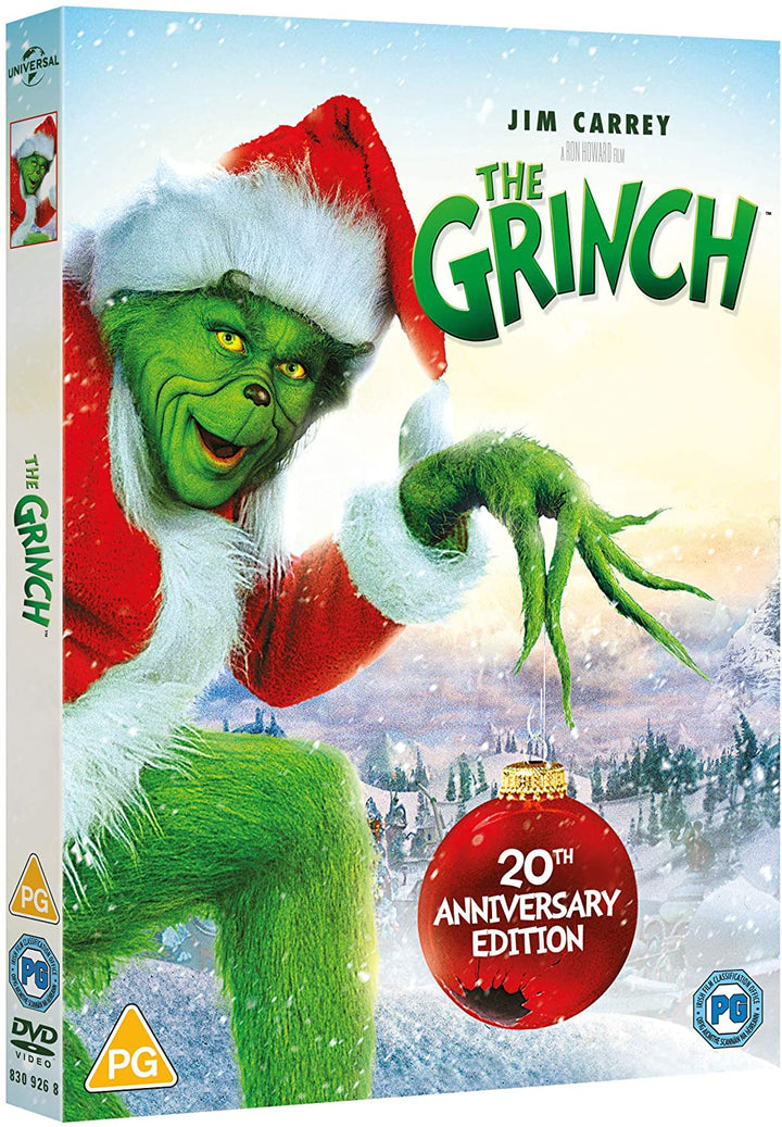 Wie der Grinch Weihnachten gestohlen hat [2000] – Familie/Fantasy [DVD]