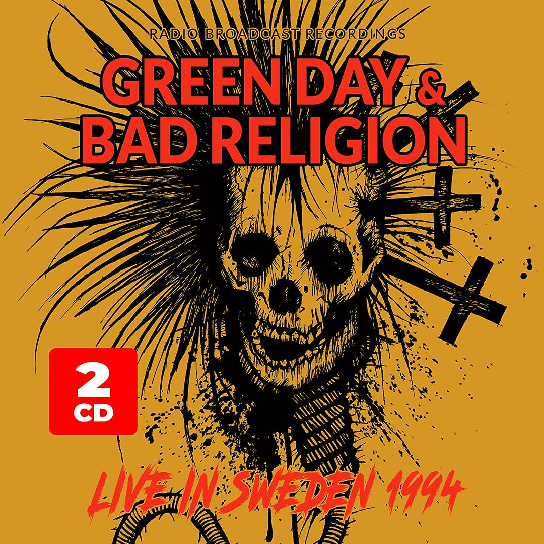 Green Day &amp; Bad Religion – Live In Sweden 1994 (2cd) [Audio CD]