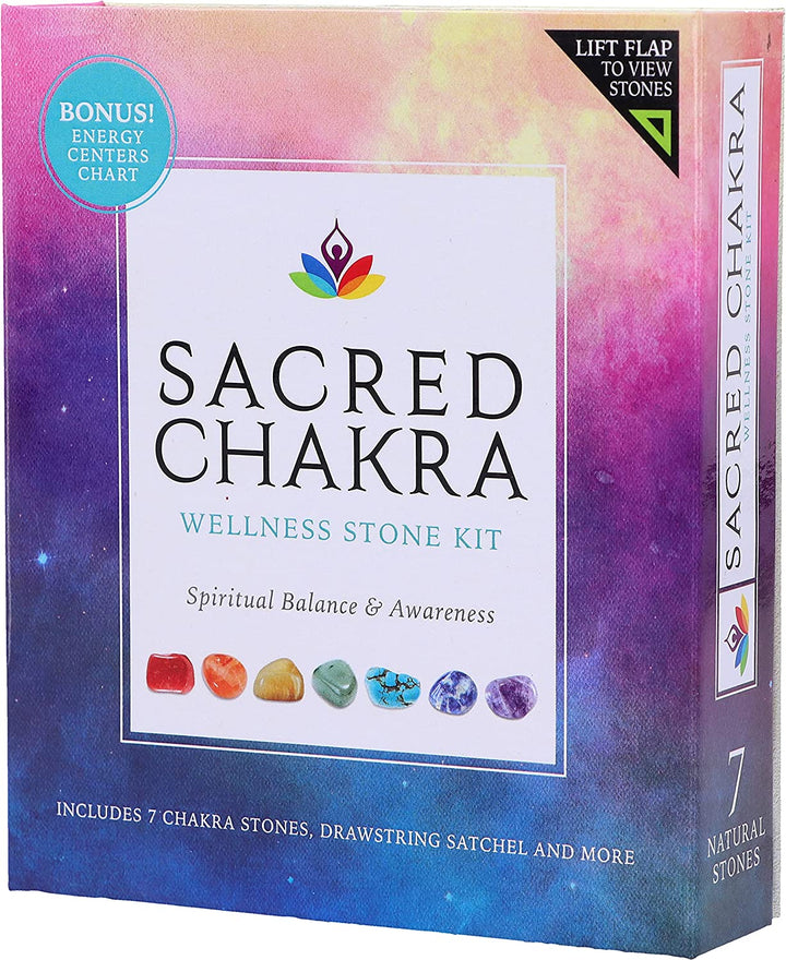 Nemesis Now Sacred Chakra Wellness Stones Kit, mehrfarbig, Einheitsgröße