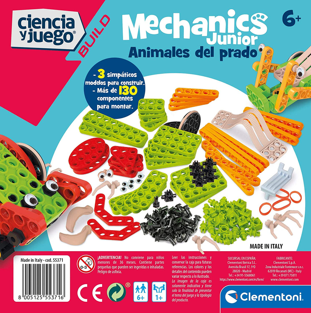 Clementoni Ciencia y Juego Clementoni SpA 55371 Bau- und Mechanik-Set, Mu