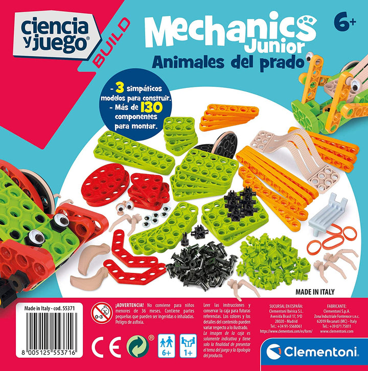 Clementoni Ciencia y Juego Clementoni S.p.A 55371 Building and Mechanics Set, Mu