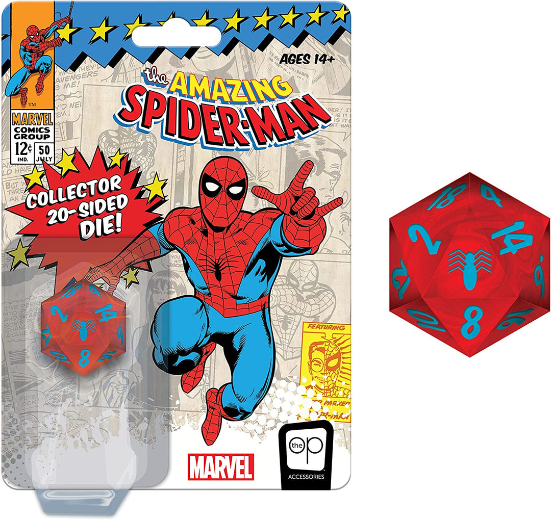 USAopoly Marvel Spider-Man Oversized 20-Sided Die (TOP-AC009)