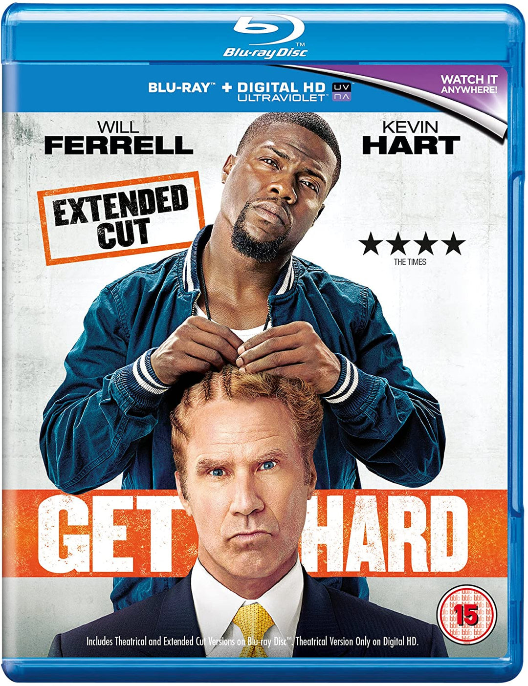 Get Hard [2015] [Region Free] [Blu-ray]