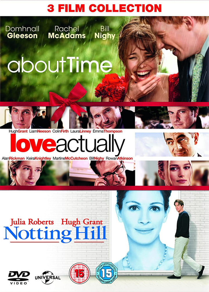 About Time / Tatsächlich Liebe / Notting Hill (Dreierpack) [DVD]