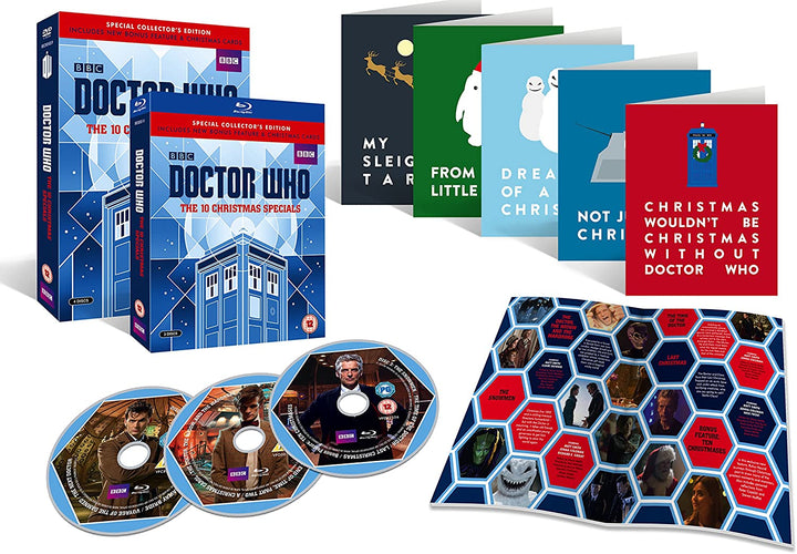 Doctor Who – Die 10 Weihnachtsspecials – [Blu-Ray]