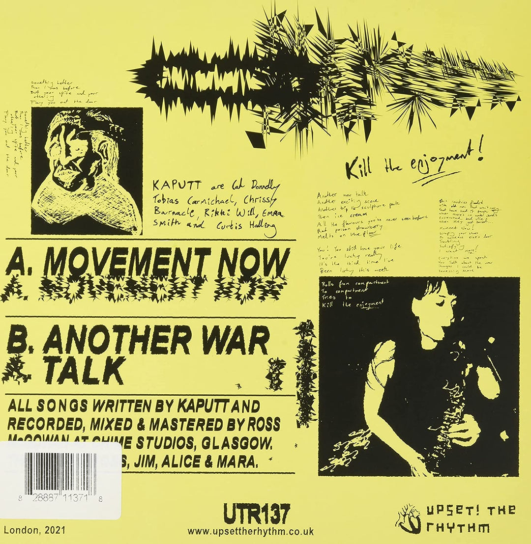 Kaputt - Movement Now/Another War [Vinyl]