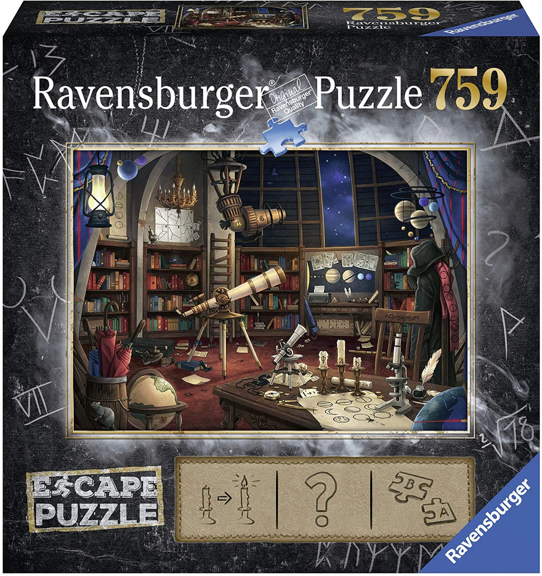 Ravensburger 19956 Escape Puzzle 759-teilig, Weltraumobservatorium