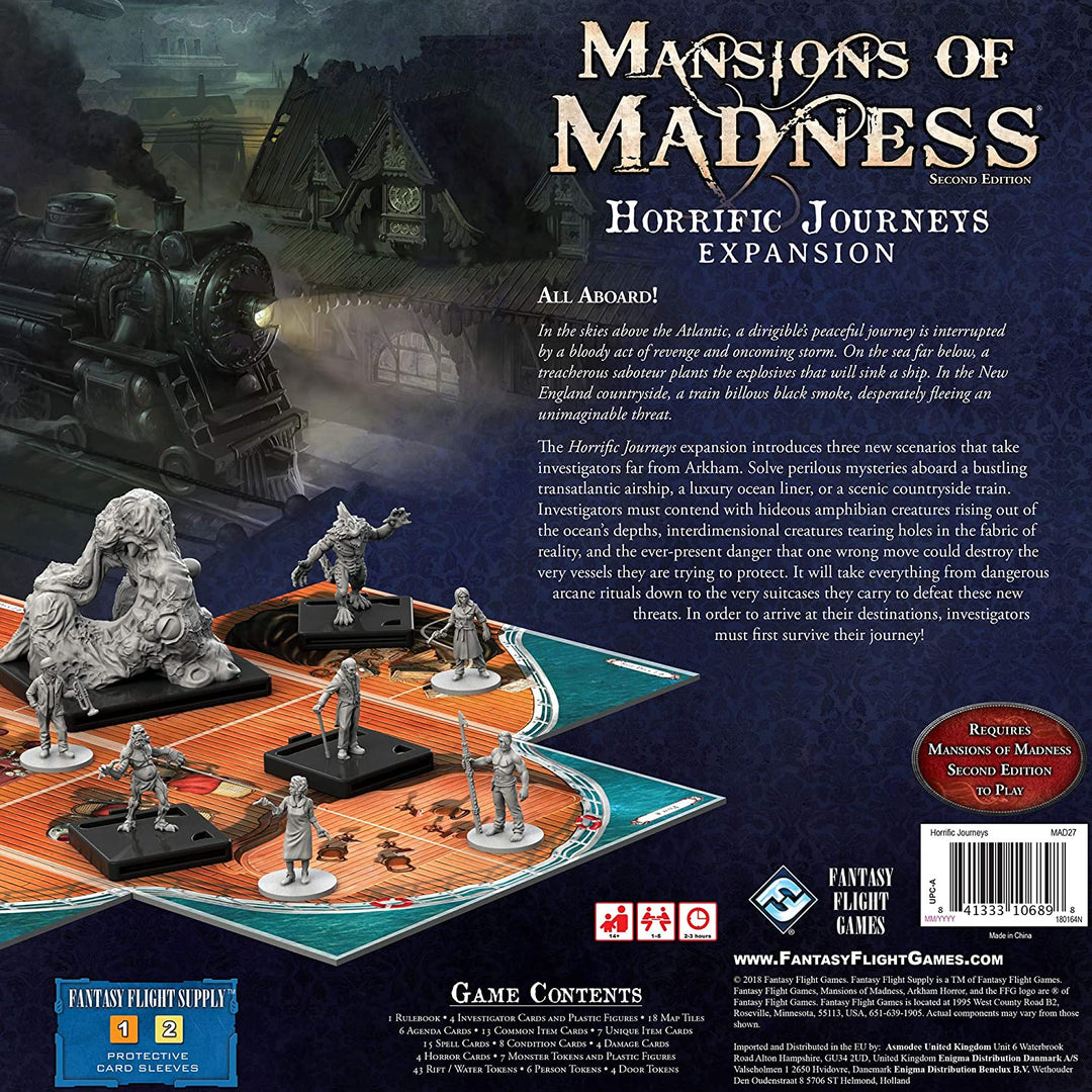 Mansions of Madness 2. Edition: Horrific Journey-Erweiterung