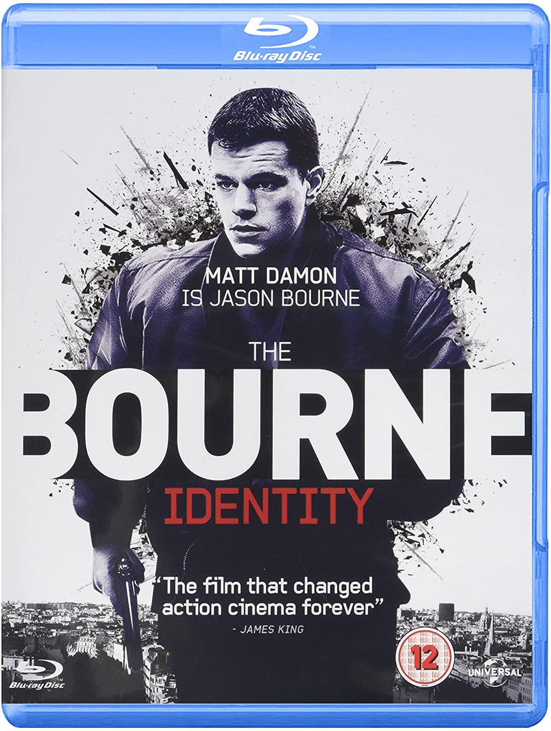 The Bourne Identity [Region Free] - Action/Thriller [Blu-Ray]