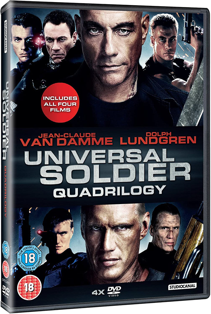 Universal Soldier Quadrilogy [1992] – Action/Sci-Fi [DVD]