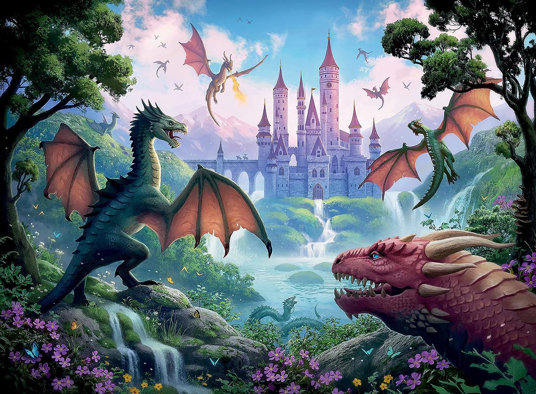 Ravensburger 13356 Dragons Wrath 300-teiliges Puzzle für Erwachsene und Kinder