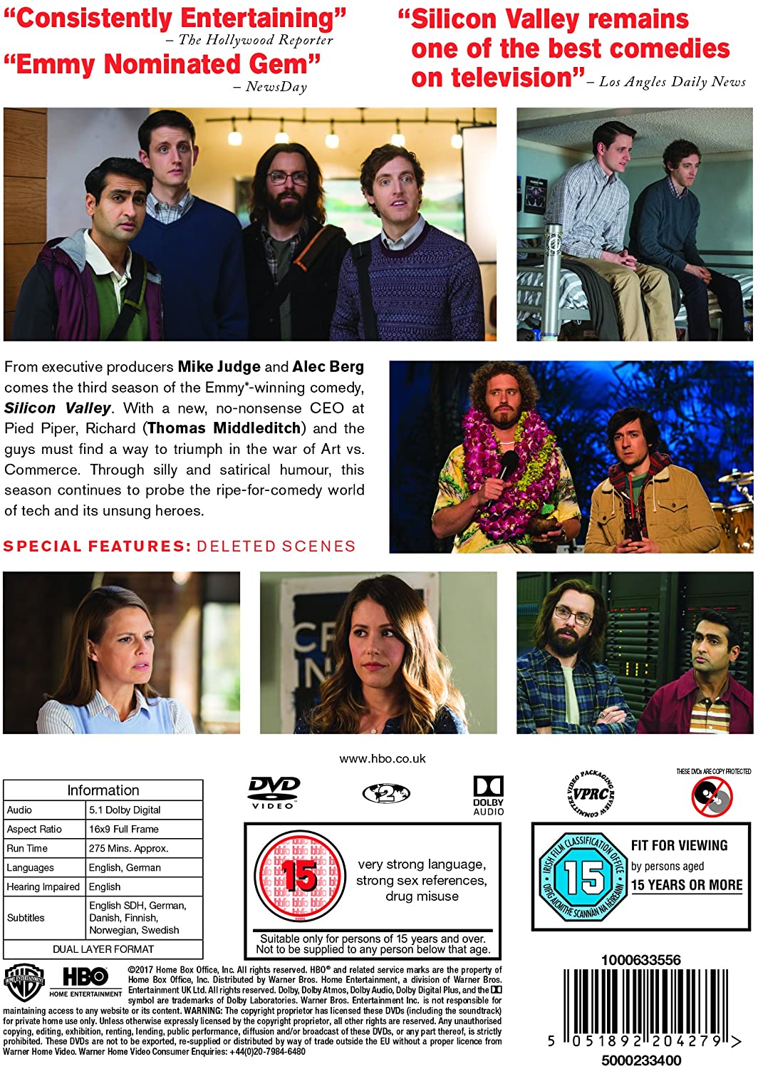 Silicon Valley: Staffel 3 [2016] [DVD]