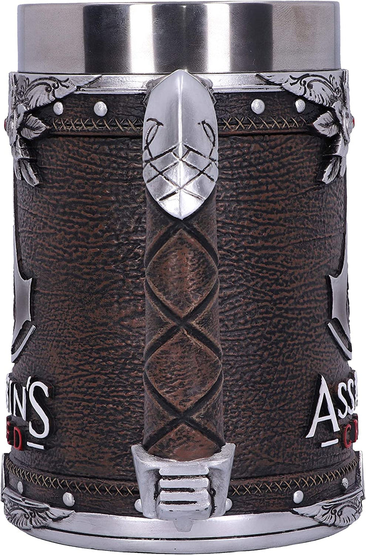 Offiziell lizenzierter Assassins Creed Brotherhood Brown Hidden Blade Game Humpen, Harz, 15,5 cm