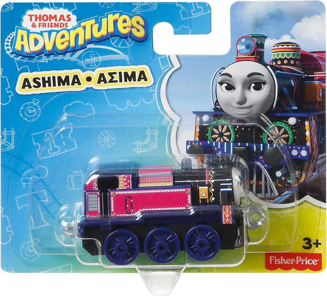 Thomas &amp; Friends FBC21 Ashima, Thomas the Tank Engine The Great Race Movie Toy Engine, Spielzeugzug aus Druckgussmetall, 3 Jahre alt