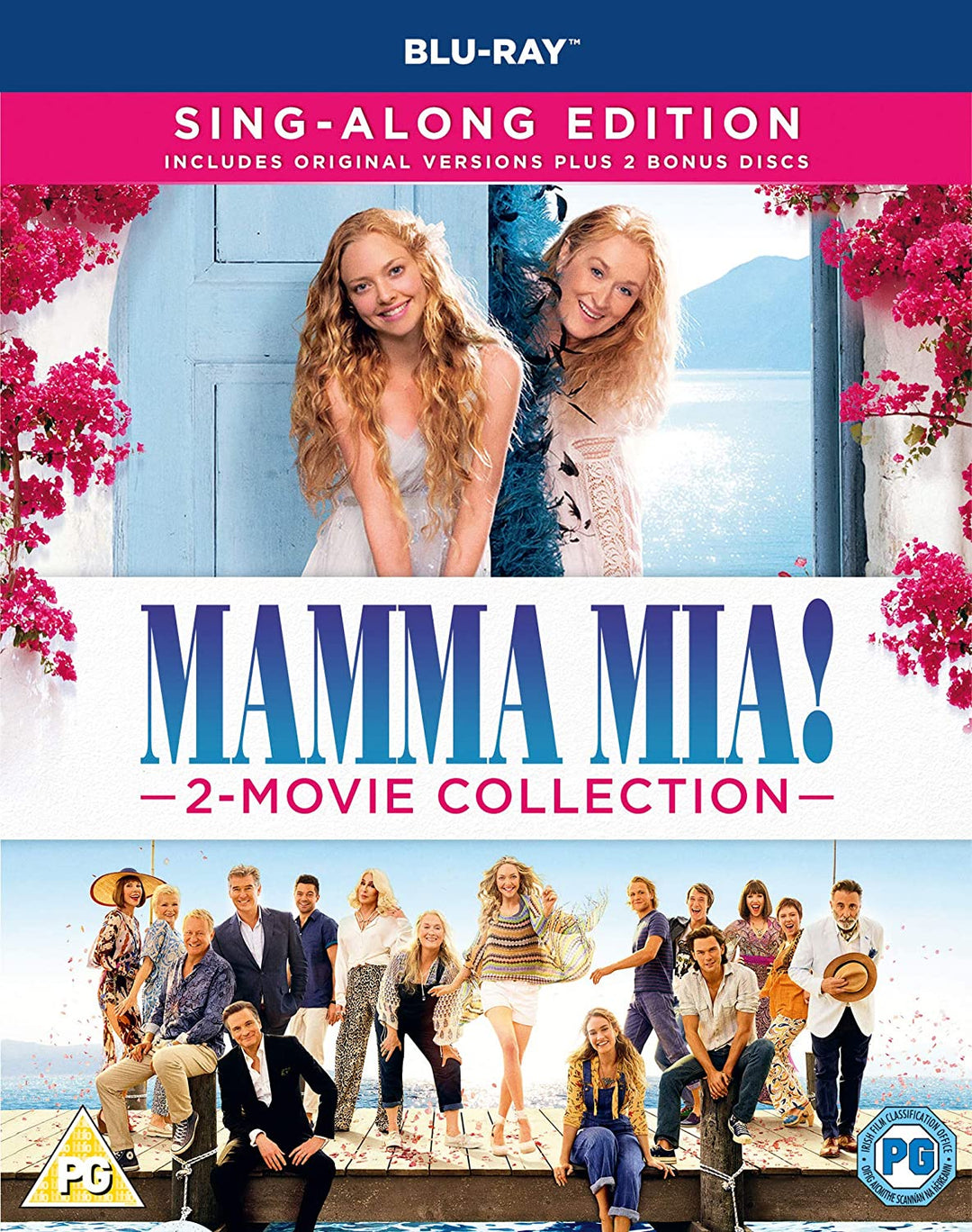 Mamma Mia! 2-Film-Sammlung – Sing-Along Edition – Musical/Romanze [Blu-ray]