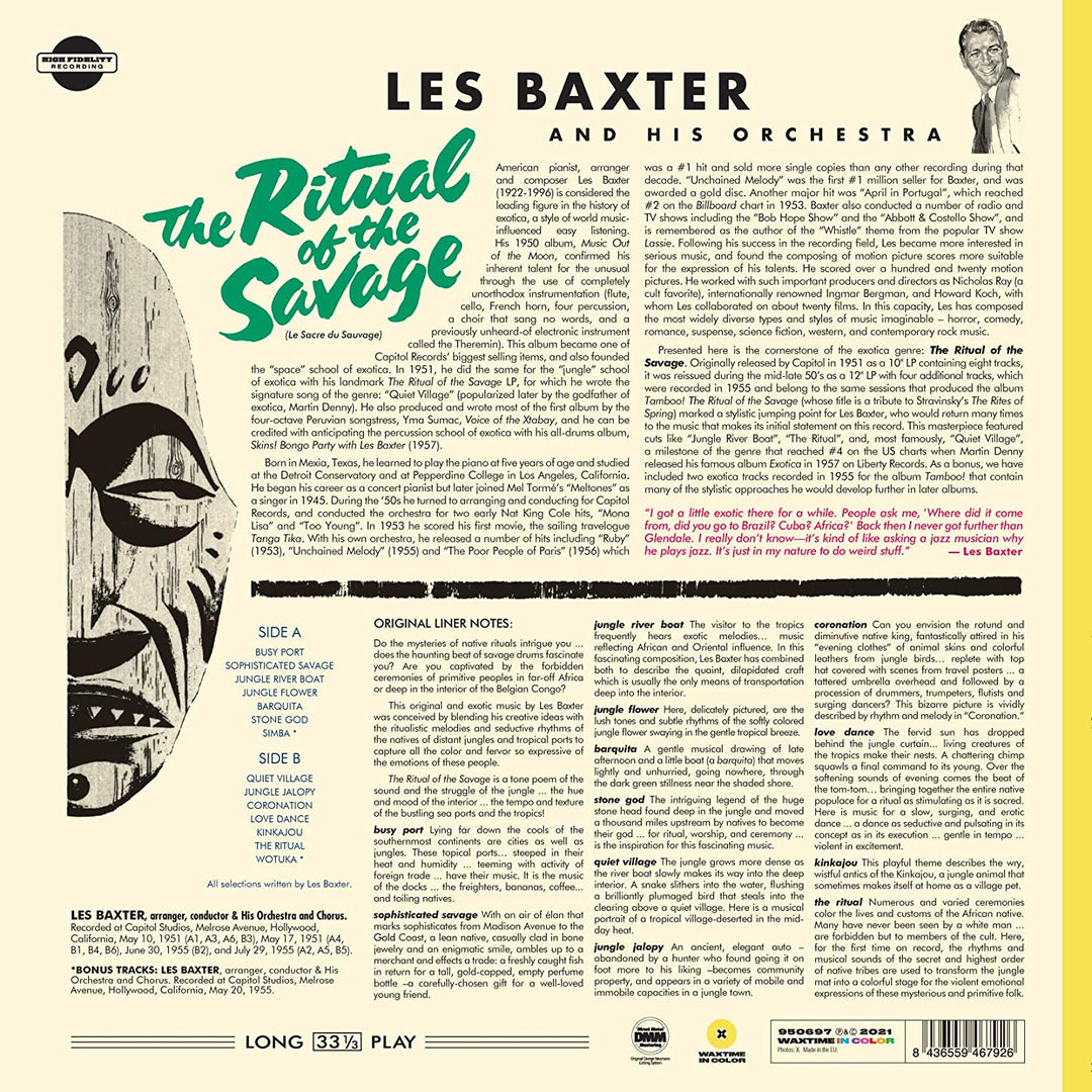 Les Baxter - Ritual Of The Savage [Vinyl]