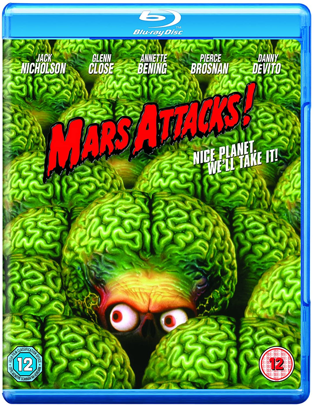 Mars Attacks [1996] [Region Free] – Science-Fiction [Blu-ray]